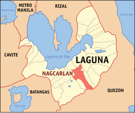 Nagcarlan na Laguna Coordenadas : 14°8'11.04"N, 121°24'59.40"E