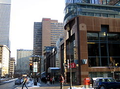 Vue de l'avenue McGill College