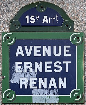 Voir la plaque.