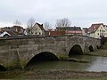 Die Ostseite der Nepomukbrücke