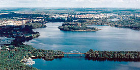 Vista aerea di Potsdam