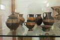 Protogeometric and geometric pottery, 10th–8th century BC.