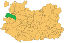 Puebla de Don Rodrigo – Mappa