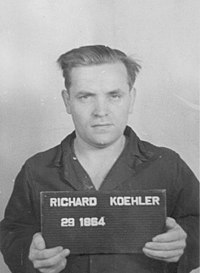 Richard Köhler i amerikansk fångenskap år 1947.