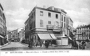 Le carrefour de La Boirie, ancienne place de la Bourse.