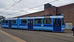 SL79-raitiovaunu 105 Grefsenissä