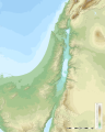 Mapa topográfico del Levante sur