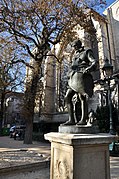 Monument à Bernard Palissy, bronze de Louis-Ernest Barrias.