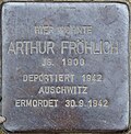 Stolperstein für Arthur Fröhlich (Stolzestraße 16)