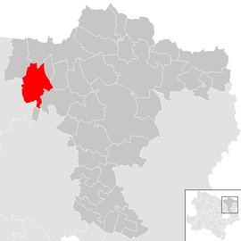 Poloha obce Stronsdorf v okrese Mistelbach (klikacia mapa)