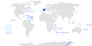 Miniatura para Departamentos e territórios ultramarinos da França
