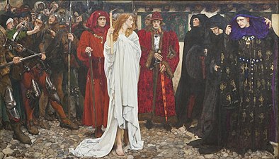 The Penance of Eleanor gant Edwin Austin Abbey (1900)