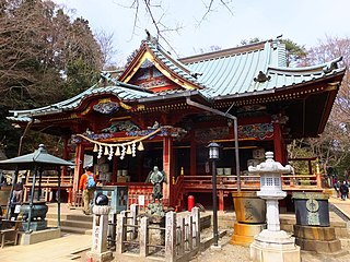 Takao-san Izuna Gongen-dō należący do Takao-san Yakuō-in