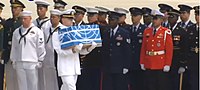 After the Trump-Kim summit, North Korea searched for and returned the remains of U.S. POWs and MIAs from the Korean War. The US war remains were delivered from the eastern DPRK city of Wonsan by U.S. military transport plane C-17 Globemaster to the Osan Air Base near Seoul in South Korea.