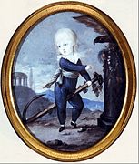 Портрет неизвестного мальчика, середина 1790-х гг.
