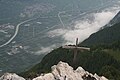 Vue sur la vallée du Rhône.