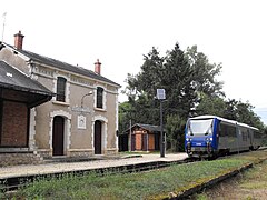 La gare de Varennes-sur-Fouzon en 2014.