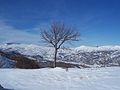 Une vue de la vallée "del Verrino"