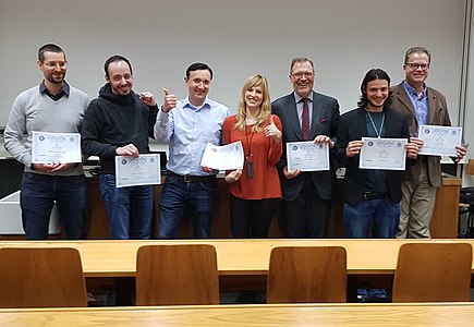 Wiki Science Competition's winners