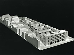 Architekturmodell, tatsächliche Ausführung weicht leicht ab