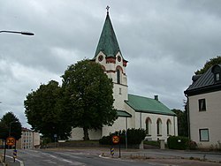 Ödeshög Church in September 2007