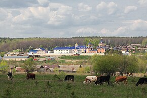 Панорама Жадовского монастыря.