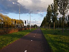 Zevenaar, Streckenabschnitt über De Groeneweg