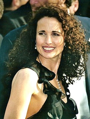English: Andie MacDowell at the Cannes film fe...