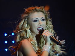 Andreea Bălan vuonna 2012.