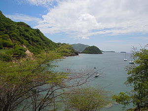 Anse Galet devant le Pain de Sucre