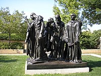 De Burgers van Calais Auguste Rodin