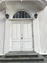 Main doors of the church