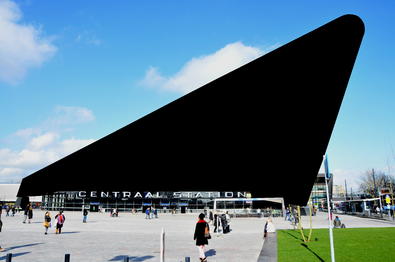 ...also Rotterdam Central trainstation (Netherlands), ...