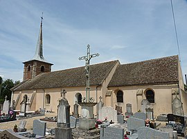 The church in Chamblanc