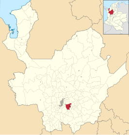 Locatie van Rionegro