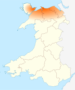 Comtés historiques du pays de Galles septentrional