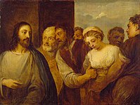 Copy by Teniers after Titian, c. 1655–1656 (16.9 x 22.5 cm)