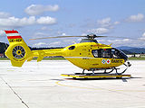 EC135 T2 ambulanshelikopter från Klagenfurt, Österrike