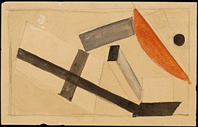 El Lissitzky, "Proun," 1924