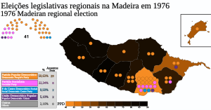 Eleições legislativas regionais na Madeira em 1976