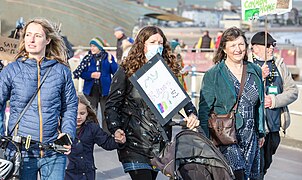 Weymouth Esplanade COP26 Coalition Rally