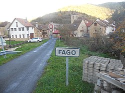 Skyline of Fago (Huesca)