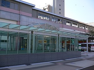 역 주변 모습(2005년 7월 21일)