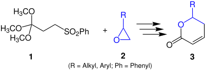 Reaktionsschema Ghosez-Cyclisierung