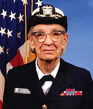 Commodore Grace M. Hopper, USNR Official portr...