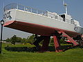 Vue arrière du HMCS Bras d'Or 400