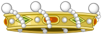 Heraldic Crown of Spanish Barons.svg