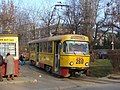 Tatra T4D a Iași (ex-Halle)