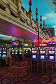 Replica of the Pont Alexandre III bridge above the casino floor