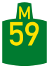 Metropolitan route M59 shield